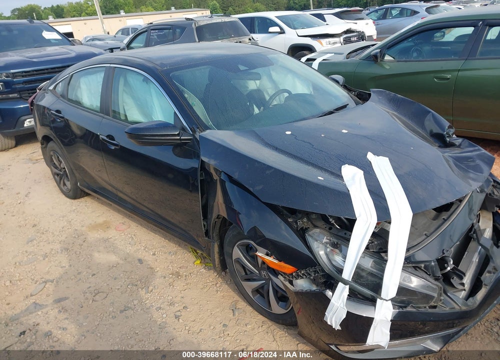 2019 HONDA CIVIC LX VIN: 19XFC2F67KE036237