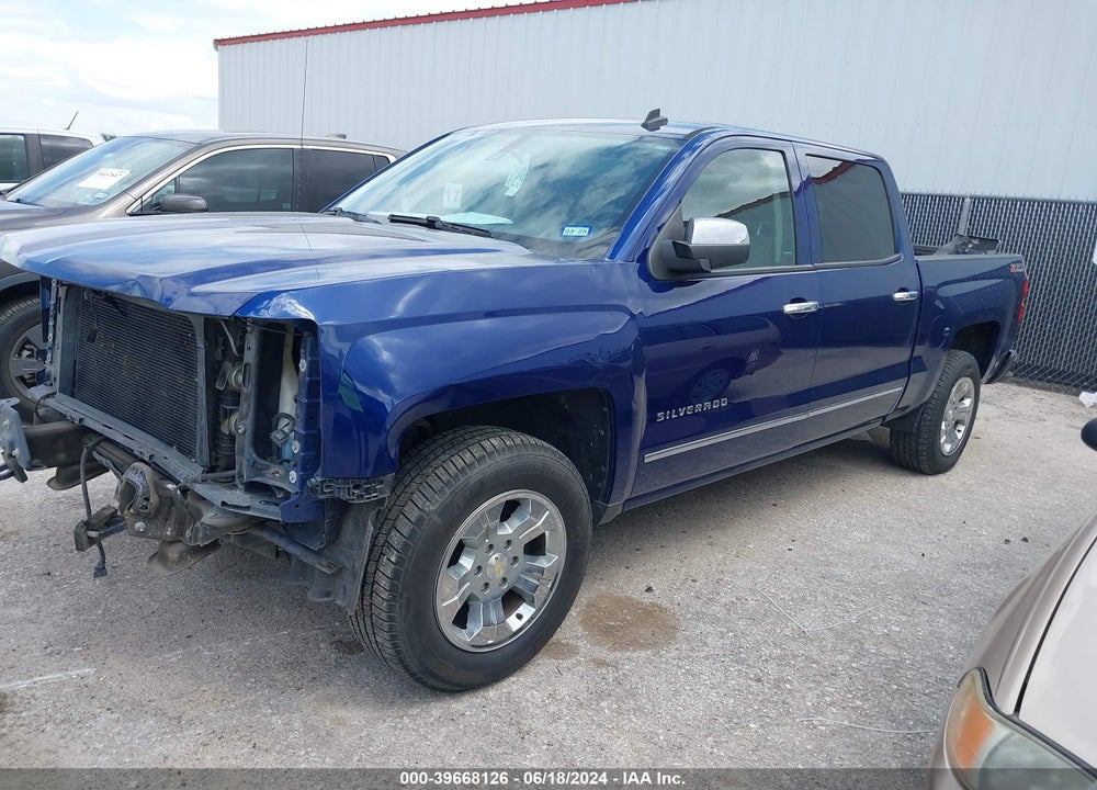 2014 CHEVROLET SILVERADO 1500 2LZ VIN: 3GCUKSEC0EG211065