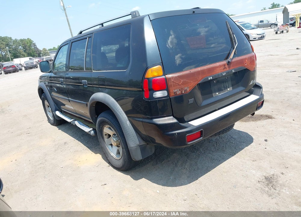 2002 MITSUBISHI MONTERO SPORT ES/LS VIN: JA4MT21H52J008465