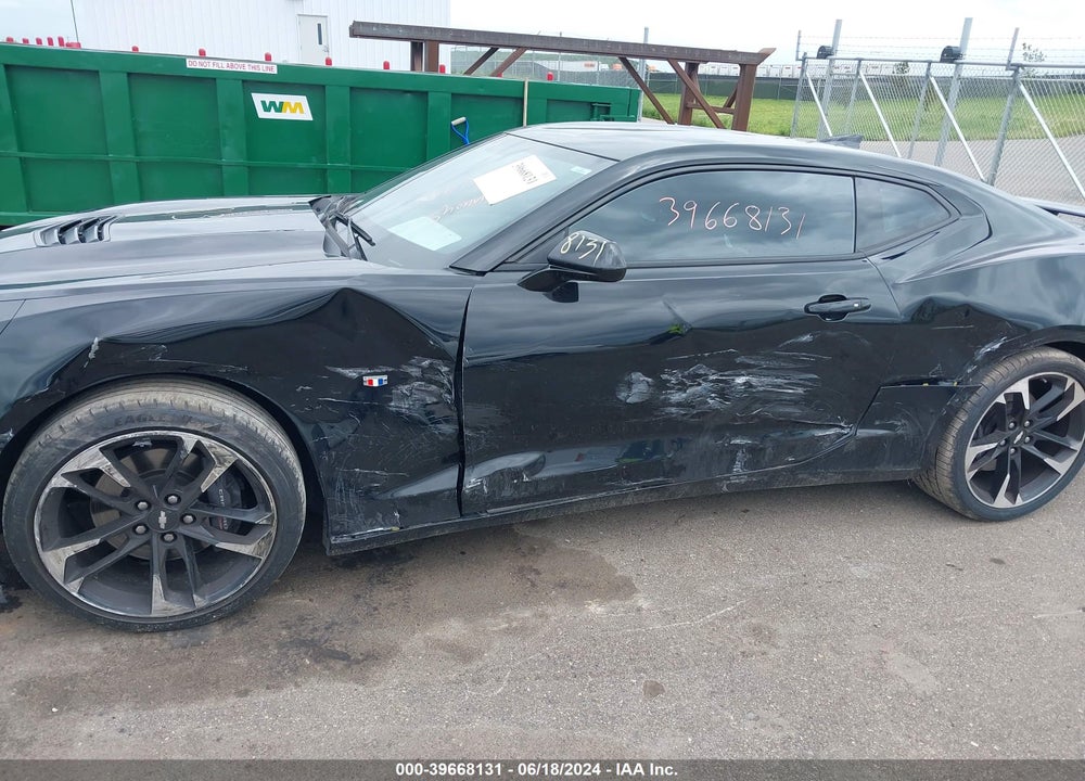 2022 CHEVROLET CAMARO RWD 1SS VIN: 1G1FF1R7XN0135226