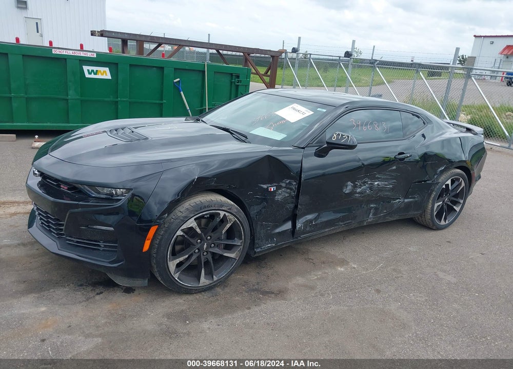 2022 CHEVROLET CAMARO RWD 1SS VIN: 1G1FF1R7XN0135226