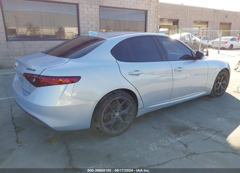 2020 ALFA ROMEO GIULIA RWD VIN: ZARFAMANXL7634166