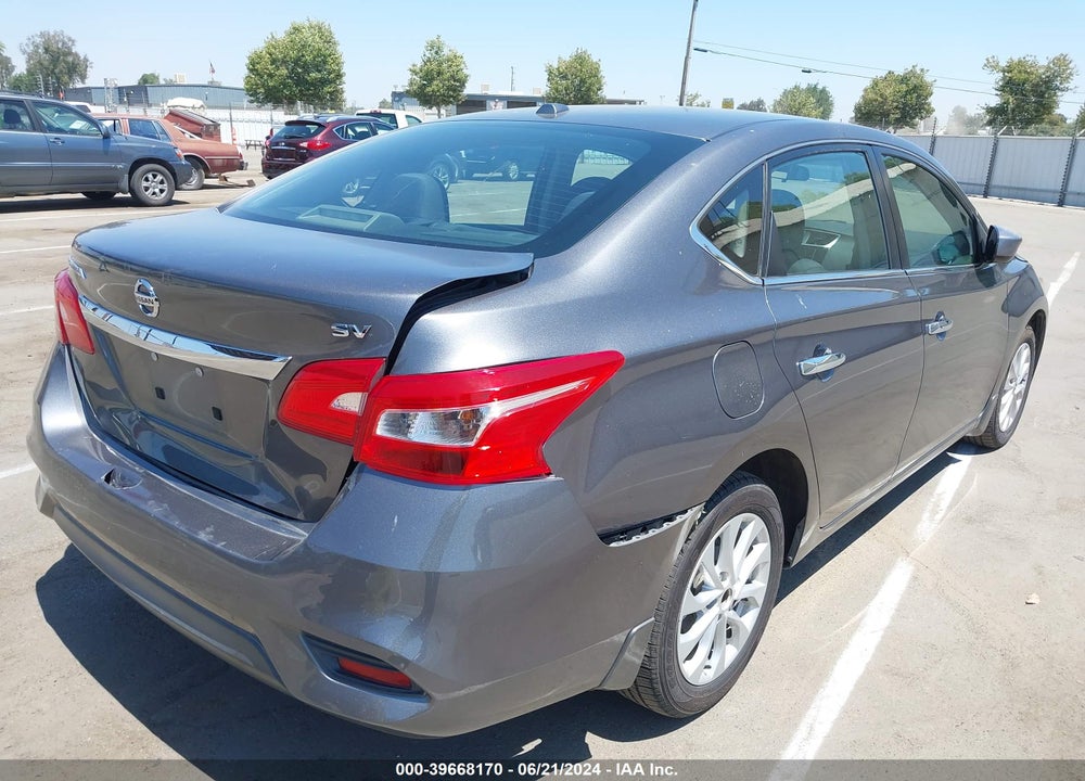 2019 NISSAN SENTRA SV VIN: 3N1AB7AP1KY237403