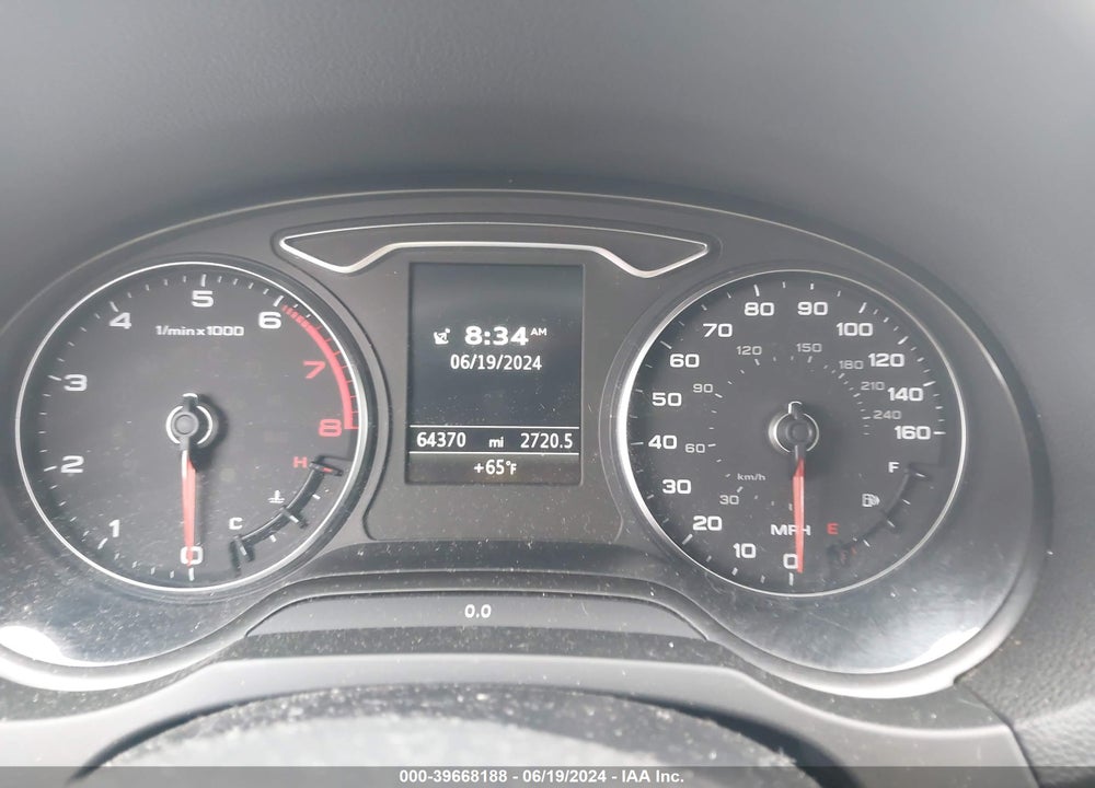 2015 AUDI A3 2.0T PREMIUM VIN: WAUBFGFF2F1137047