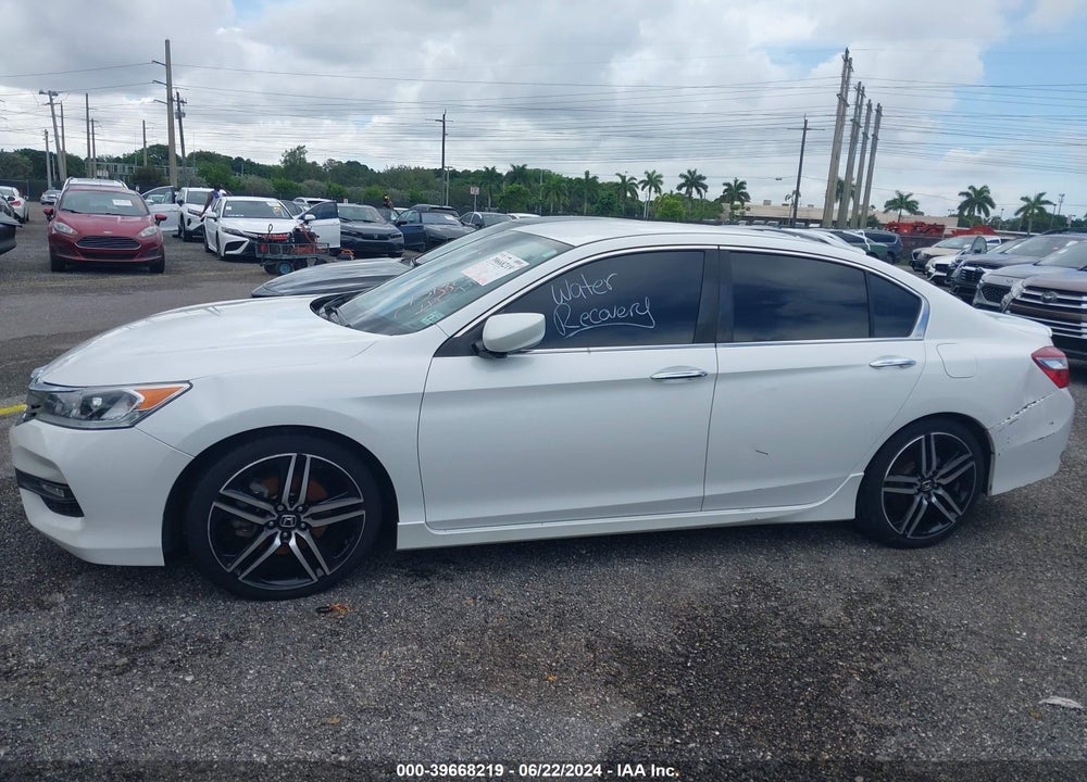 2016 HONDA ACCORD SPORT VIN: 1HGCR2F69GA151760