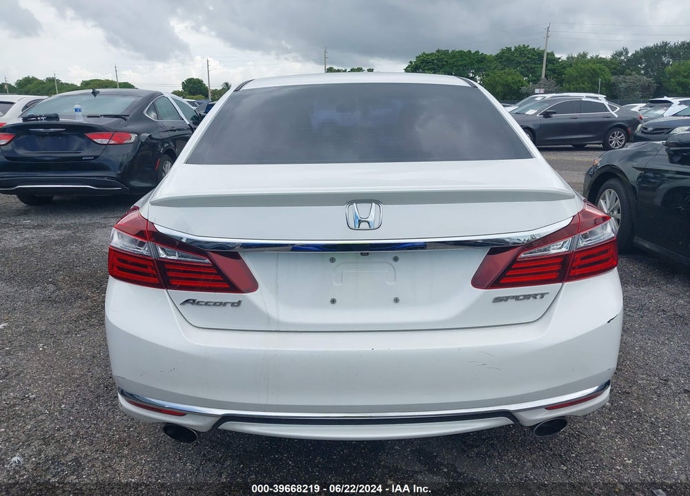 2016 HONDA ACCORD SPORT VIN: 1HGCR2F69GA151760