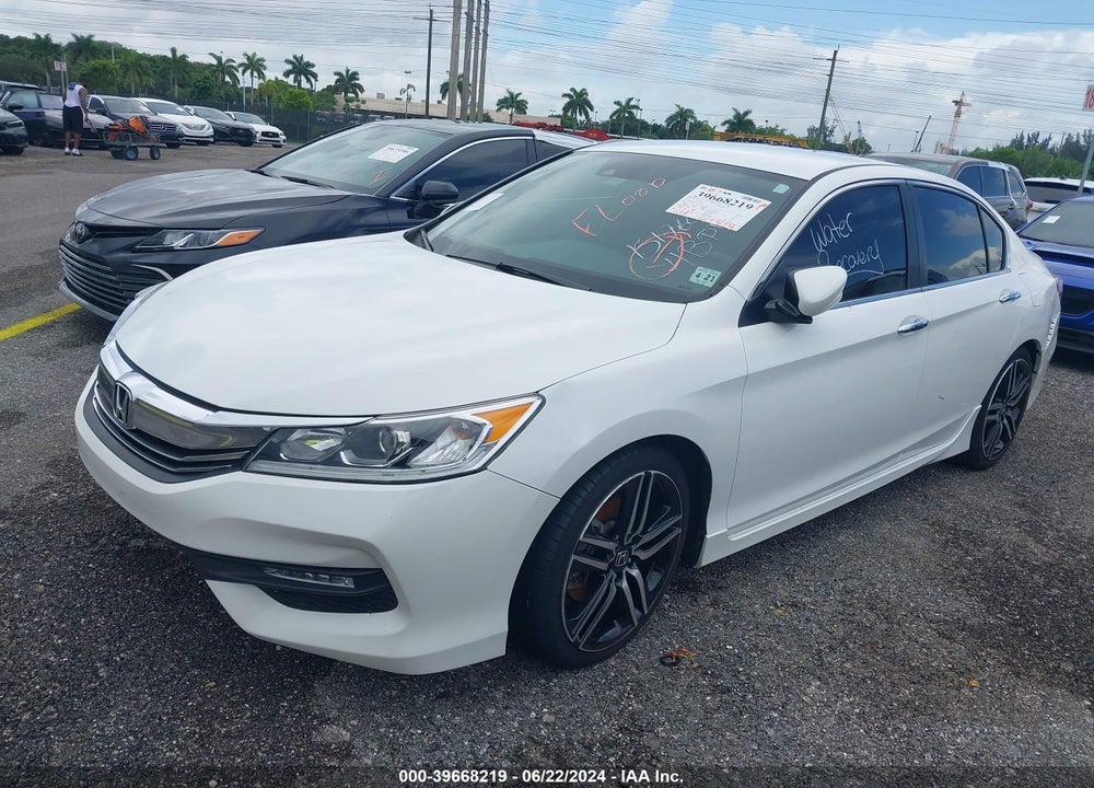 2016 HONDA ACCORD SPORT VIN: 1HGCR2F69GA151760