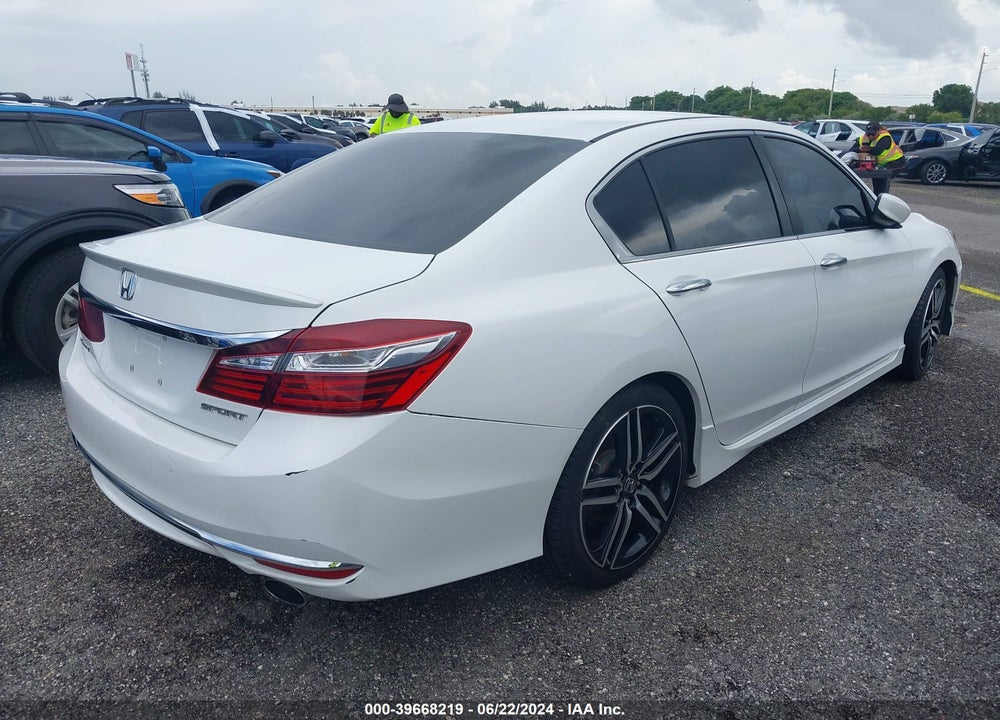 2016 HONDA ACCORD SPORT VIN: 1HGCR2F69GA151760