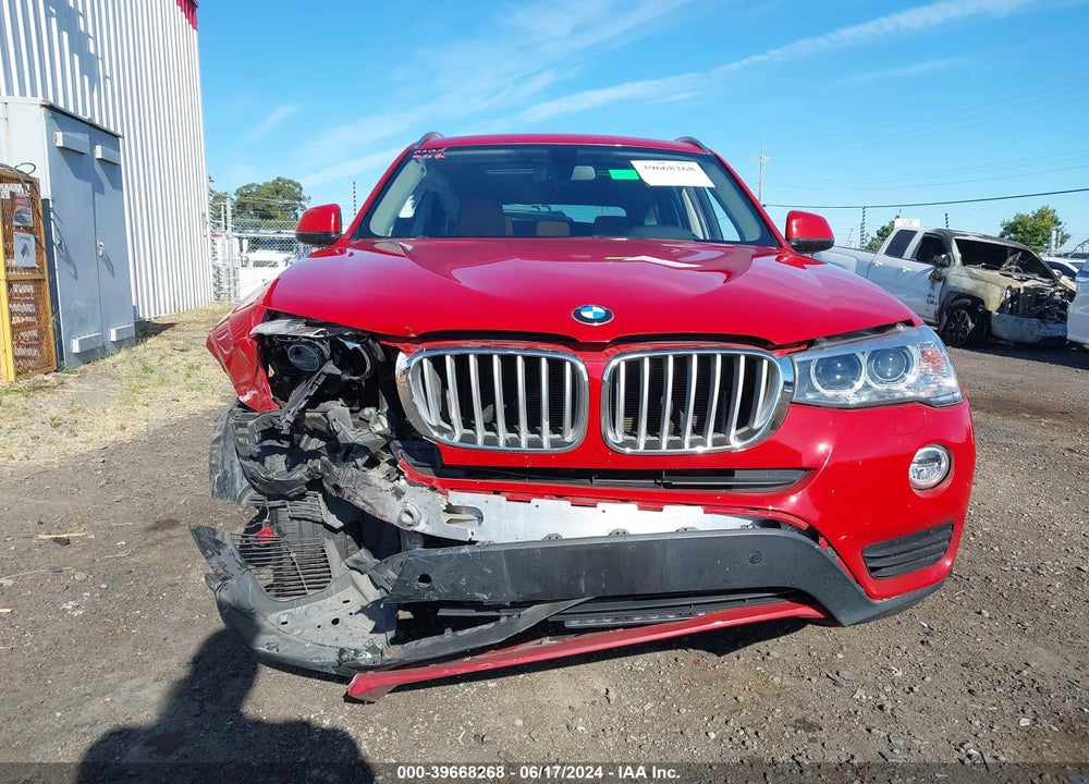 2017 BMW X3 SDRIVE28I VIN: 5UXWZ7C53H0U47142