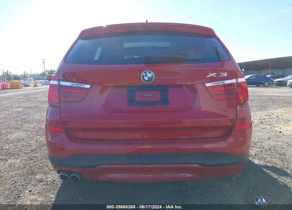 2017 BMW X3 SDRIVE28I VIN: 5UXWZ7C53H0U47142
