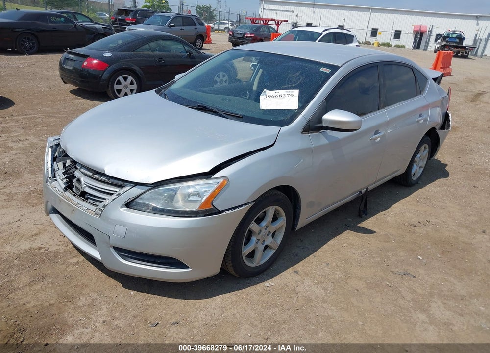 2014 NISSAN SENTRA FE+ S/FE+ SV/S/SL/SR/SV VIN: 3N1AB7AP4EY212886