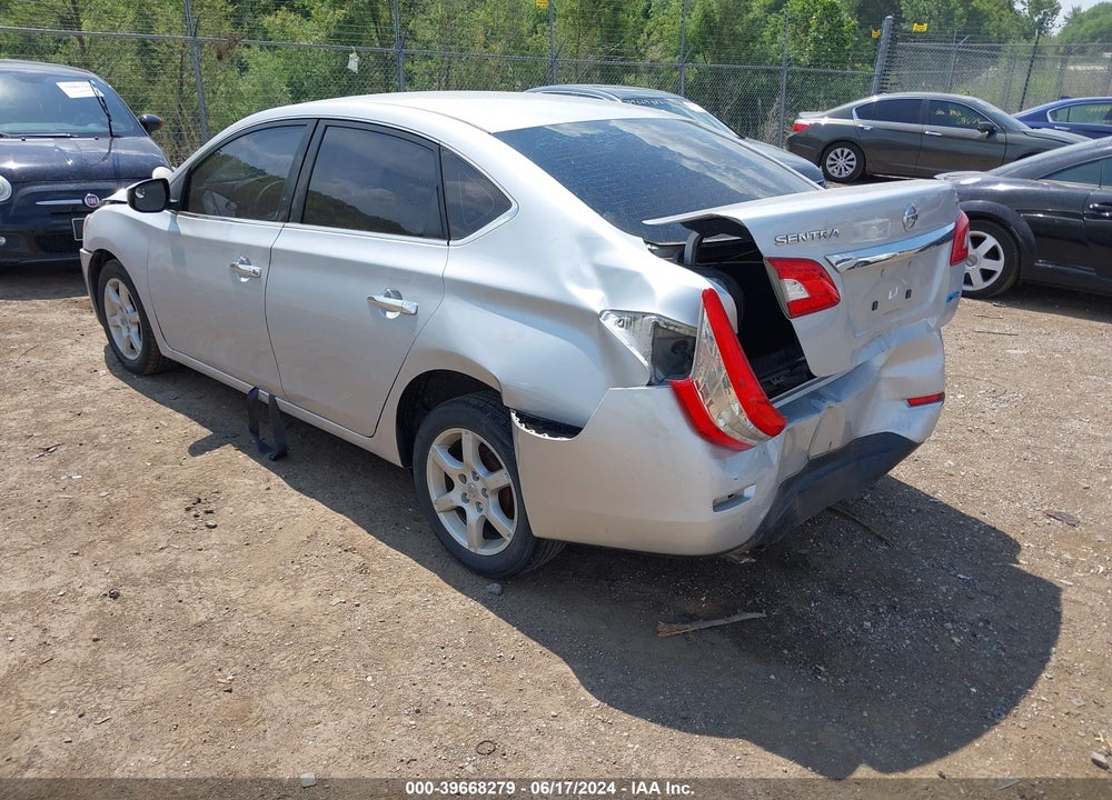2014 NISSAN SENTRA FE+ S/FE+ SV/S/SL/SR/SV VIN: 3N1AB7AP4EY212886