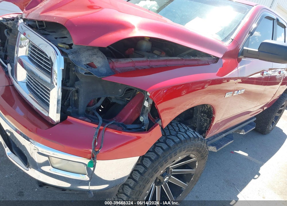 2010 DODGE RAM 1500 SLT/SPORT/TRX VIN: 1D7RV1GT8AS243419