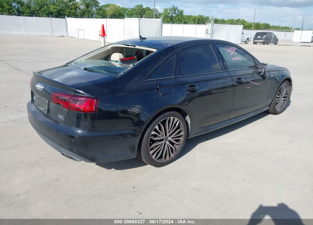 2018 AUDI A6 2.0T PREMIUM VIN: WAUG8AFC7JN025445