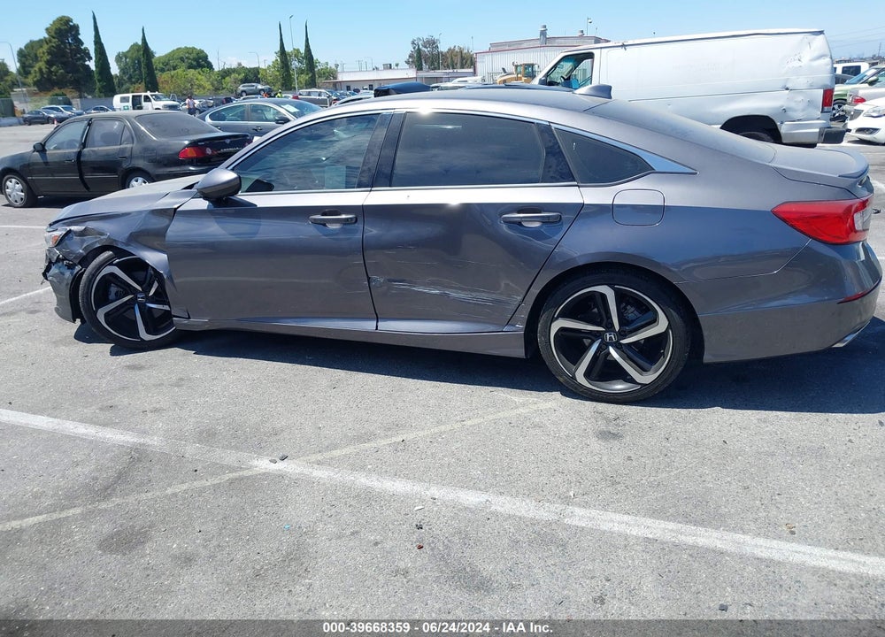 2019 HONDA ACCORD SPORT VIN: 1HGCV1F37KA109317