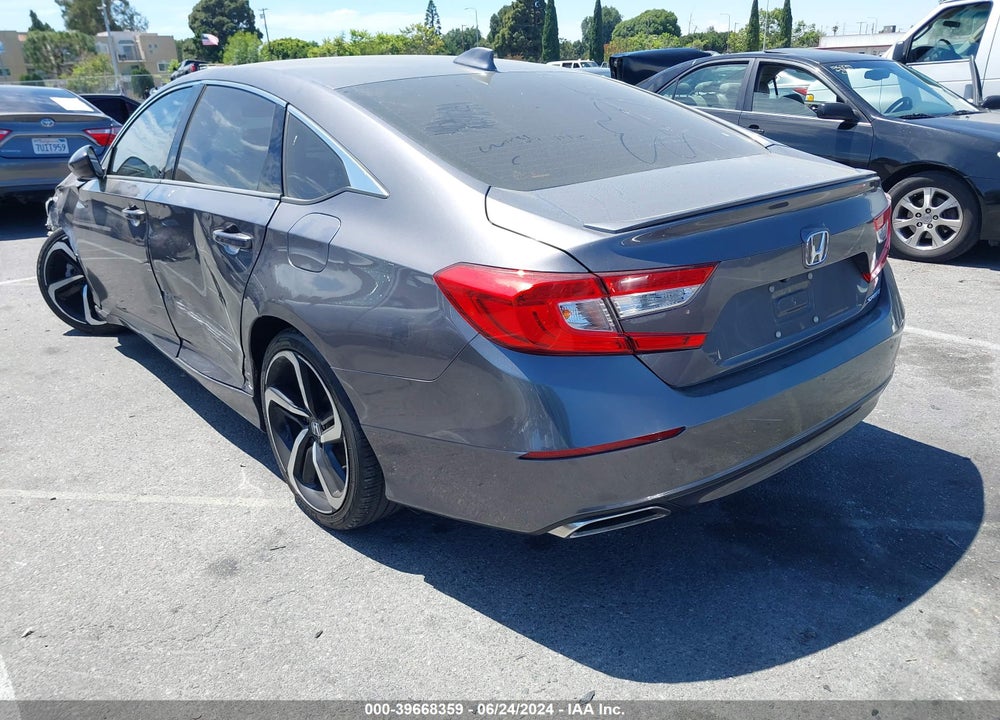 2019 HONDA ACCORD SPORT VIN: 1HGCV1F37KA109317
