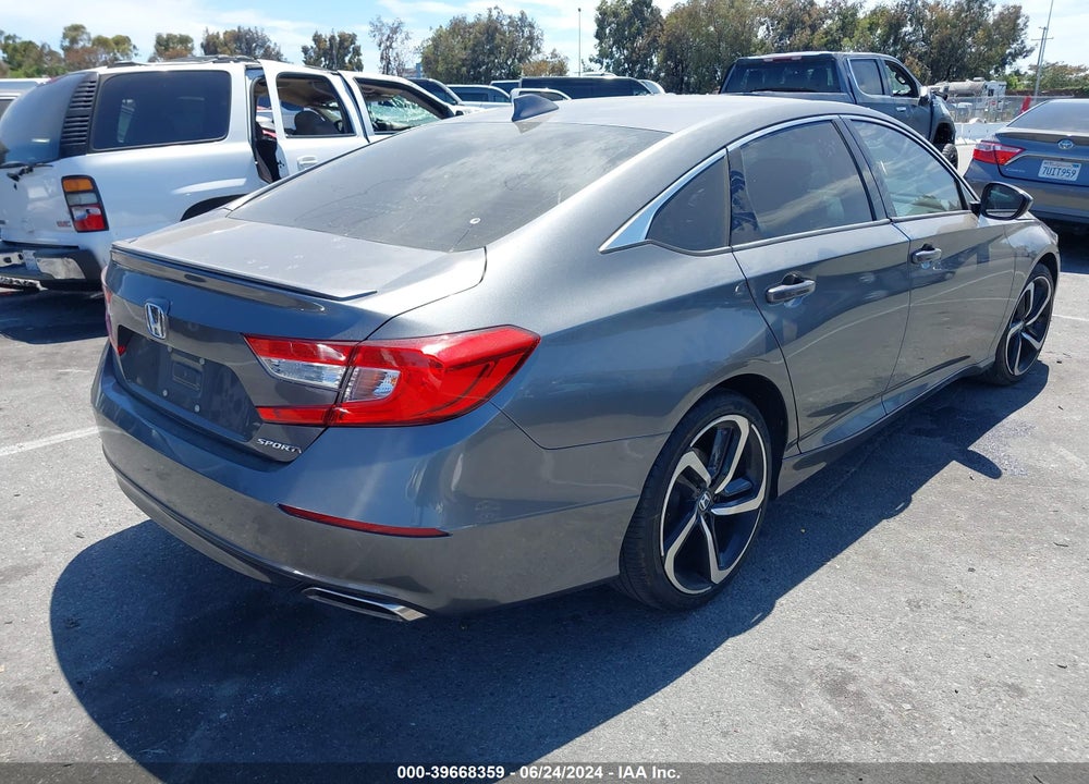 2019 HONDA ACCORD SPORT VIN: 1HGCV1F37KA109317