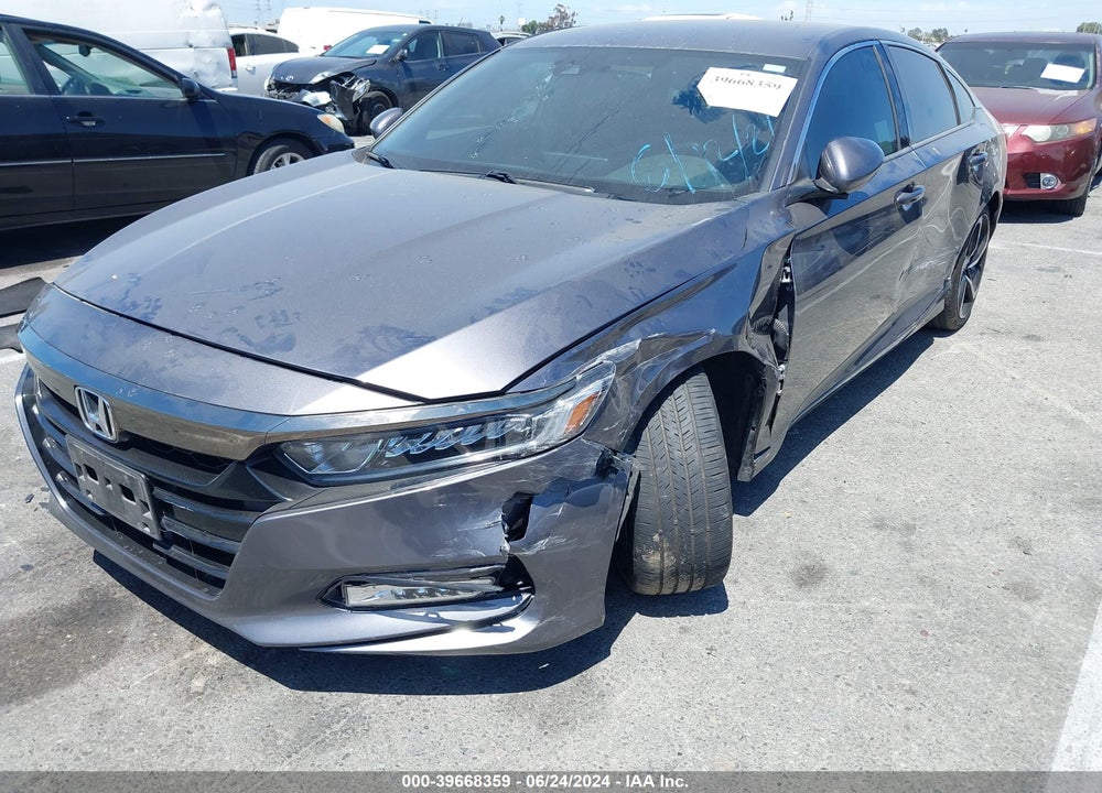 2019 HONDA ACCORD SPORT VIN: 1HGCV1F37KA109317