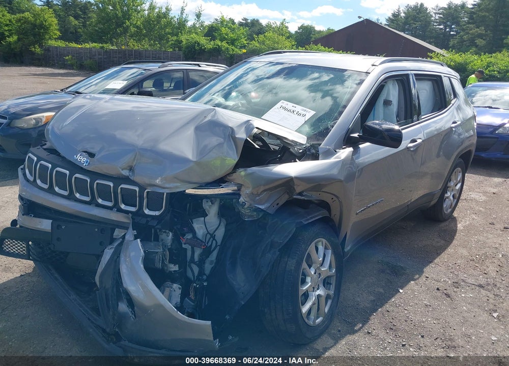 2022 JEEP COMPASS LATITUDE LUX 4X4 VIN: 3C4NJDFB6NT130121