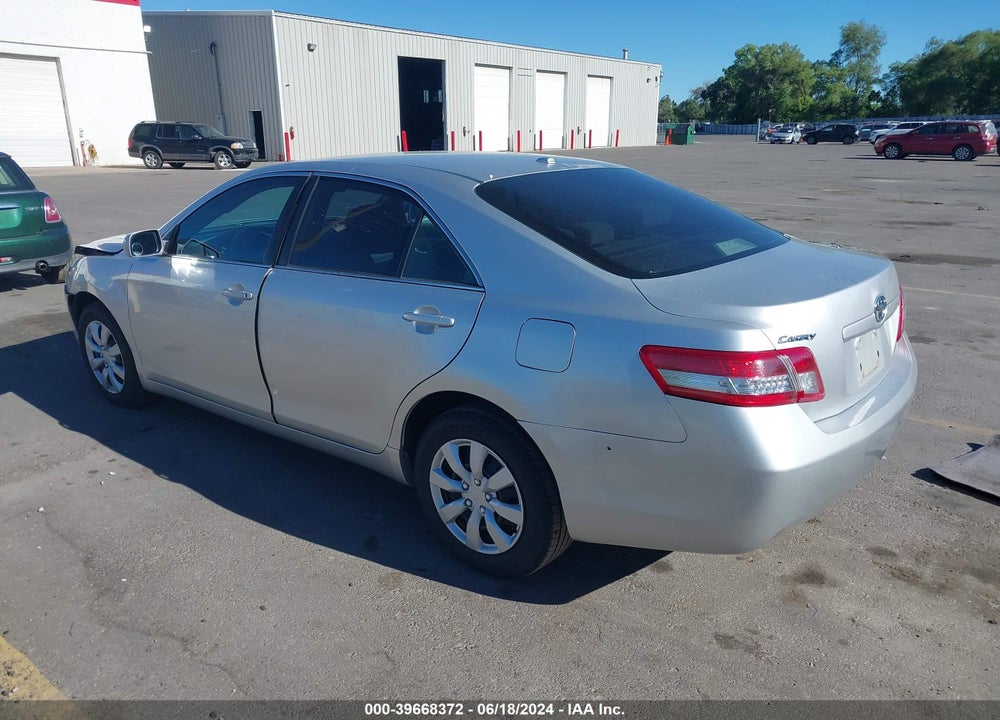2011 TOYOTA CAMRY LE VIN: 4T1BF3EK4BU171599