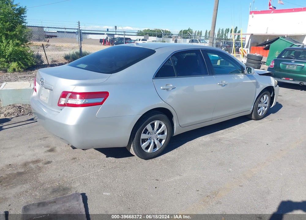 2011 TOYOTA CAMRY LE VIN: 4T1BF3EK4BU171599