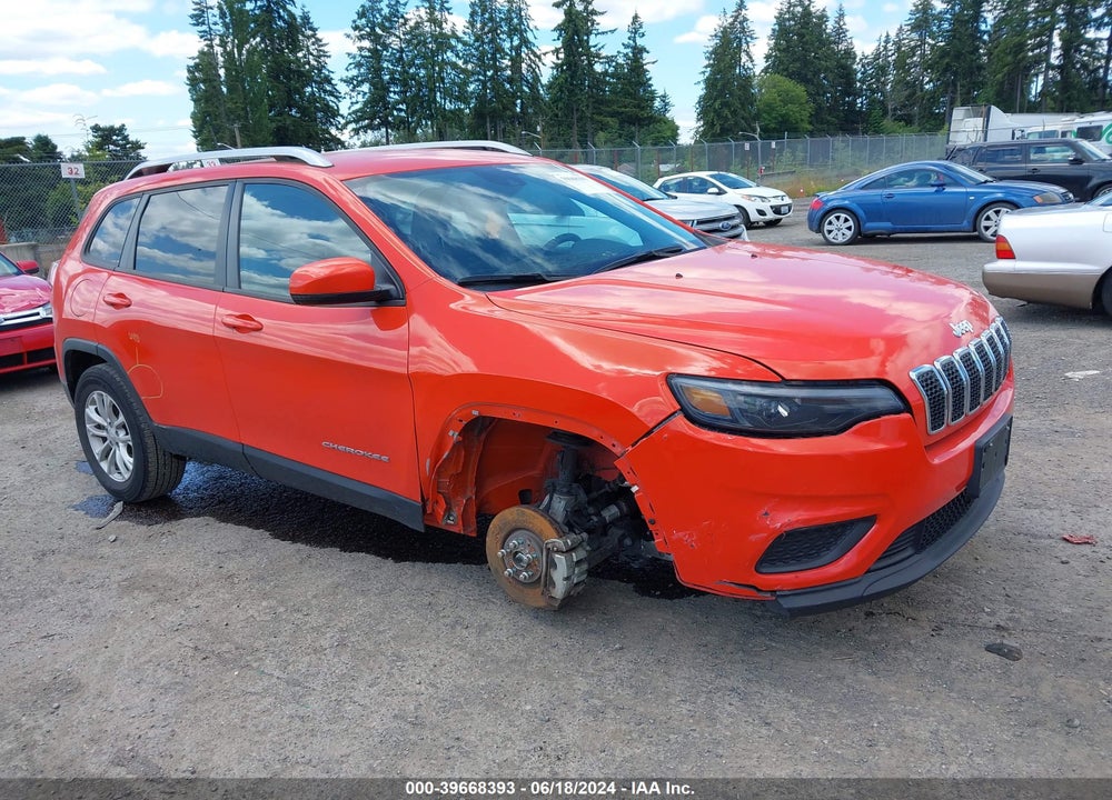 2021 JEEP CHEROKEE LATITUDE 4X4 VIN: 1C4PJMCB2MD124589