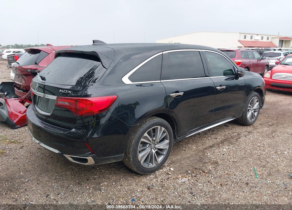 2017 ACURA MDX TECHNOLOGY PACKAGE VIN: 5FRYD3H53HB004936