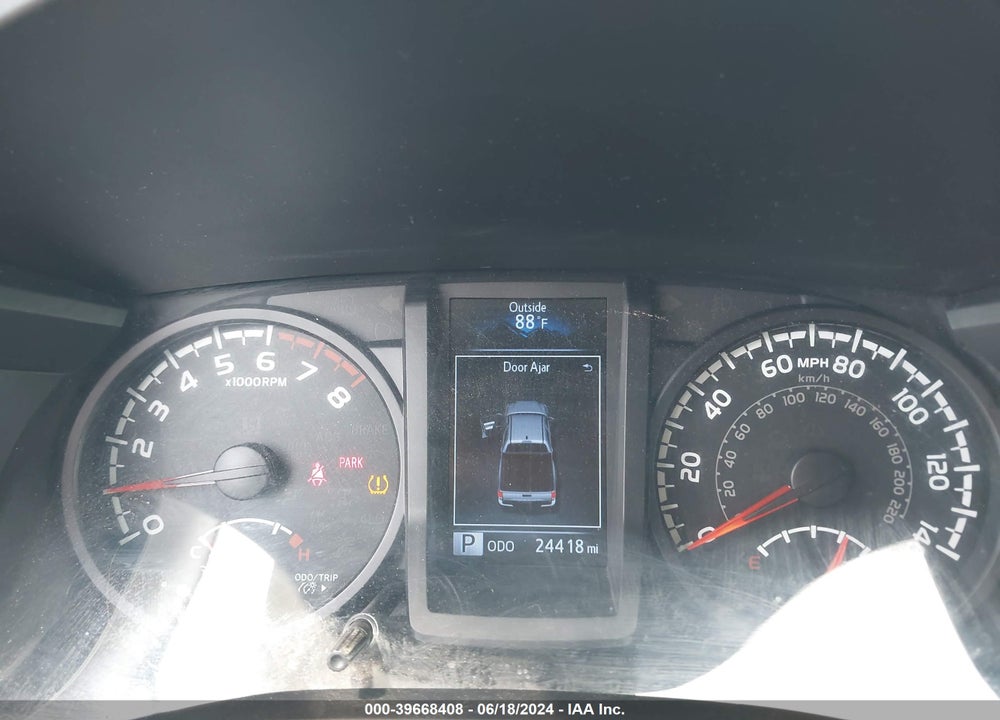 2019 TOYOTA TACOMA SR V6 VIN: 3TMCZ5AN0KM287043