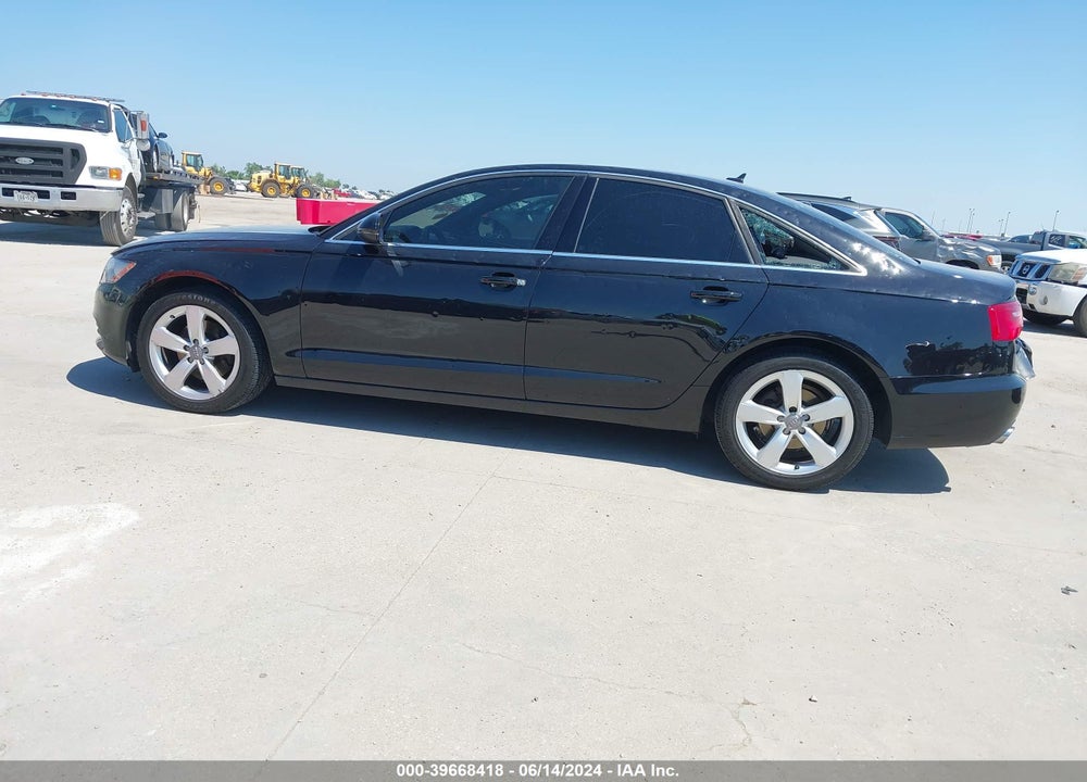 2012 AUDI A6 2.0T PREMIUM VIN: WAUDFAFC5CN116645