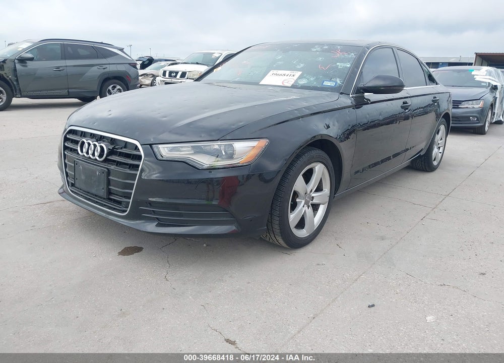2012 AUDI A6 2.0T PREMIUM VIN: WAUDFAFC5CN116645