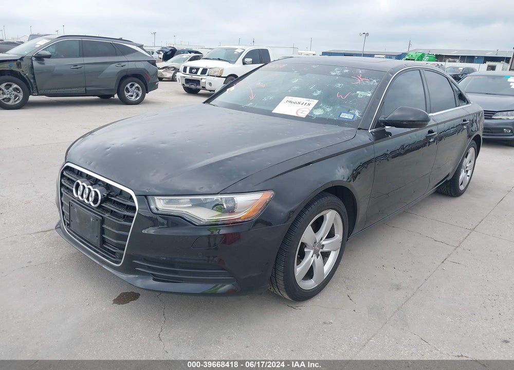 2012 AUDI A6 2.0T PREMIUM VIN: WAUDFAFC5CN116645