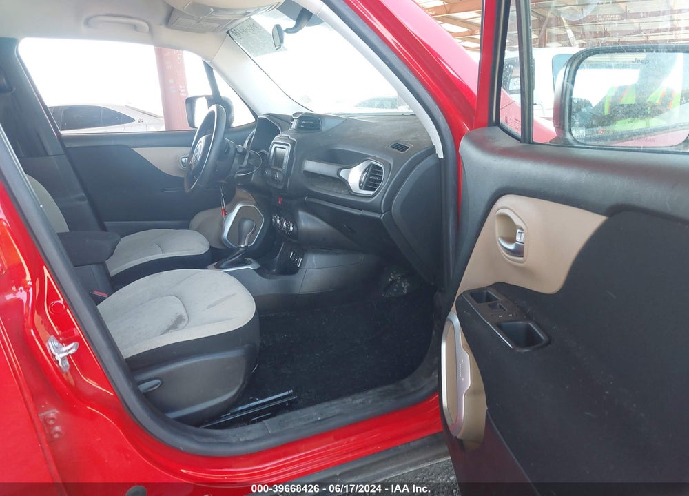 2015 JEEP RENEGADE SPORT VIN: ZACCJAAT7FPB87930