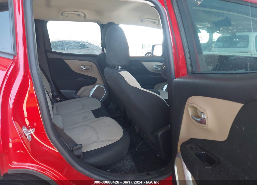 2015 JEEP RENEGADE SPORT VIN: ZACCJAAT7FPB87930