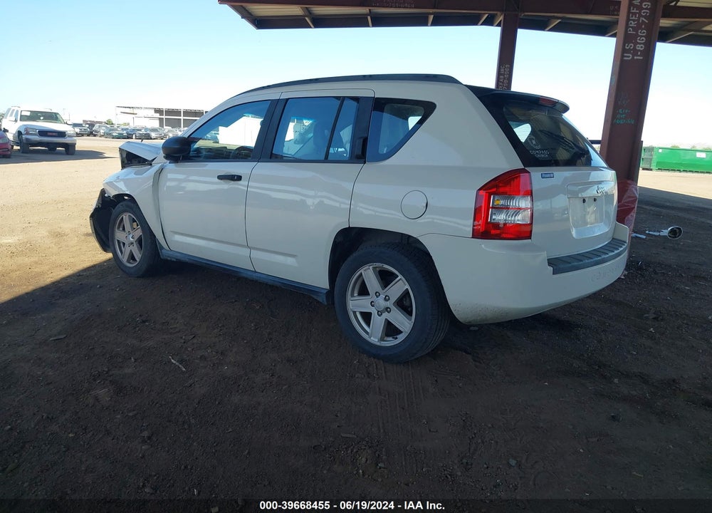 2007 JEEP COMPASS SPORT VIN: 1J8FT47W27D171489