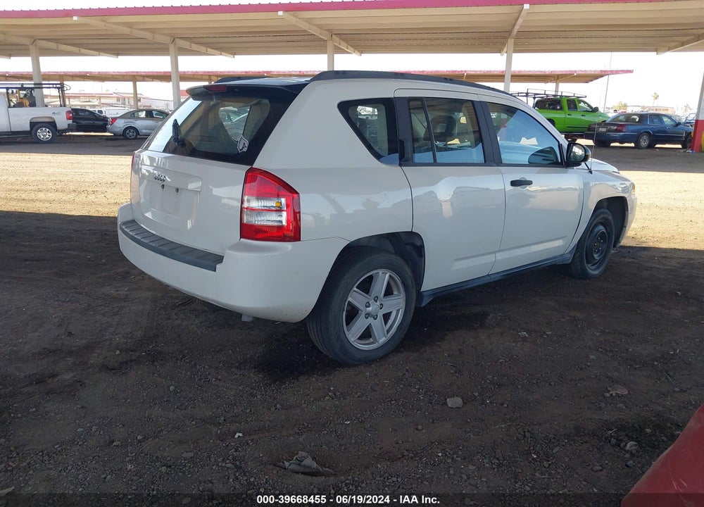 2007 JEEP COMPASS SPORT VIN: 1J8FT47W27D171489