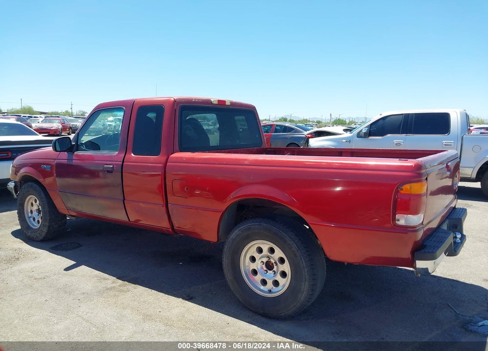 1998 FORD RANGER VIN: 1FTYR14U6WTA58407