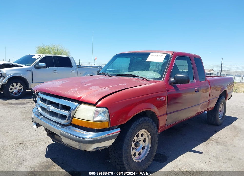 1998 FORD RANGER VIN: 1FTYR14U6WTA58407