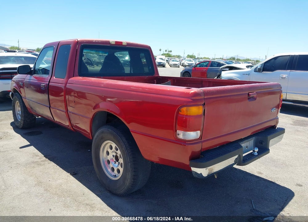 1998 FORD RANGER VIN: 1FTYR14U6WTA58407