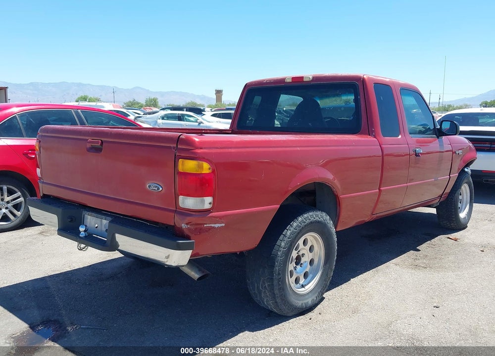 1998 FORD RANGER VIN: 1FTYR14U6WTA58407