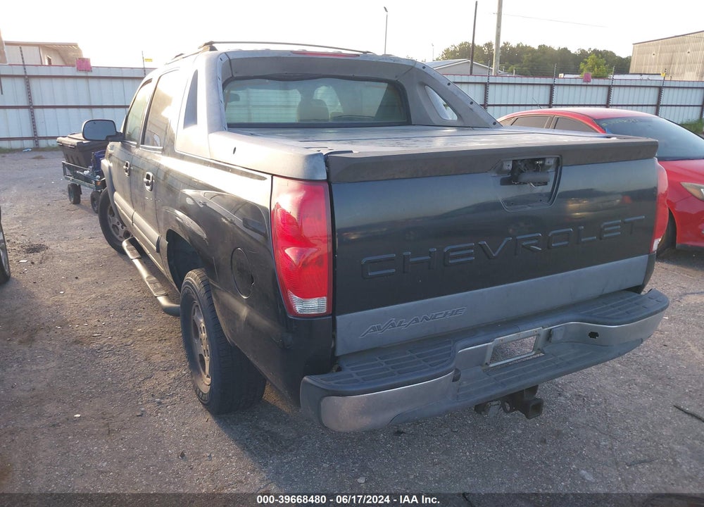 2004 CHEVROLET AVALANCHE 1500 VIN: 3GNEC12T44G178903