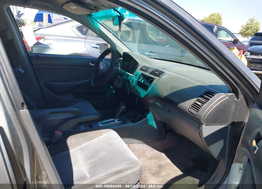 2005 HONDA CIVIC HYBRID VIN: JHMES96615S015326