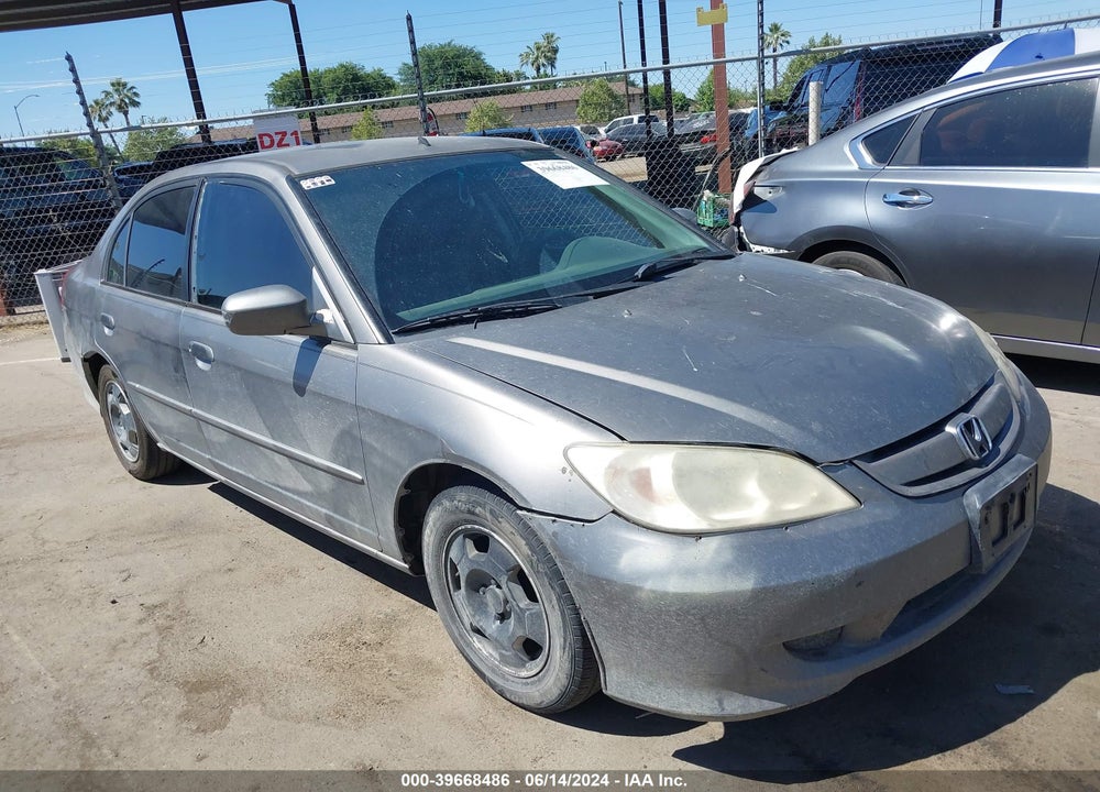 2005 HONDA CIVIC HYBRID VIN: JHMES96615S015326