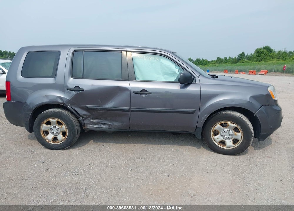 2015 HONDA PILOT VIN: 5FNYF4H28FB049844