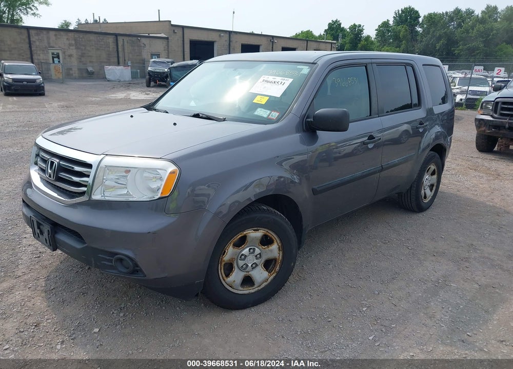 2015 HONDA PILOT VIN: 5FNYF4H28FB049844