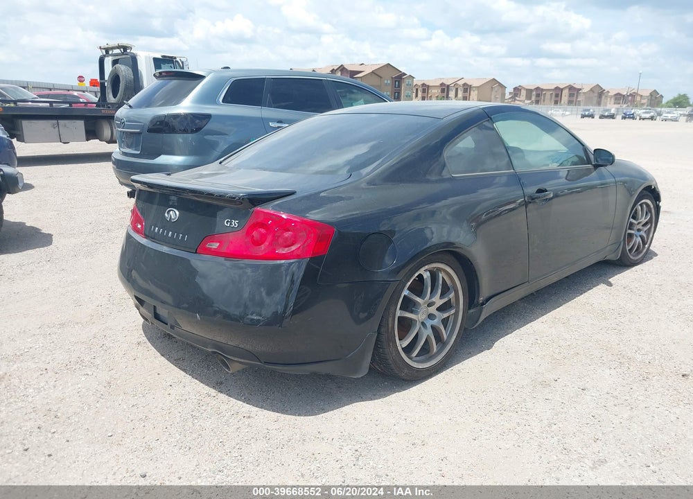 2006 INFINITI G35 VIN: JNKCV54E16M717704