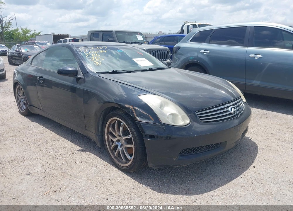 2006 INFINITI G35 VIN: JNKCV54E16M717704