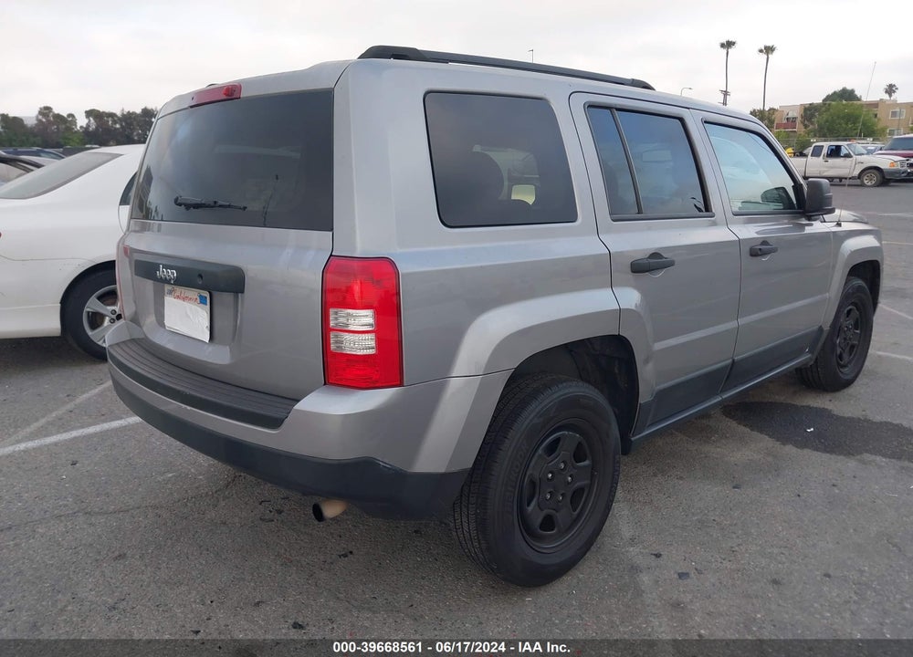 2016 JEEP PATRIOT VIN: 1C4NJPBA2GD711879