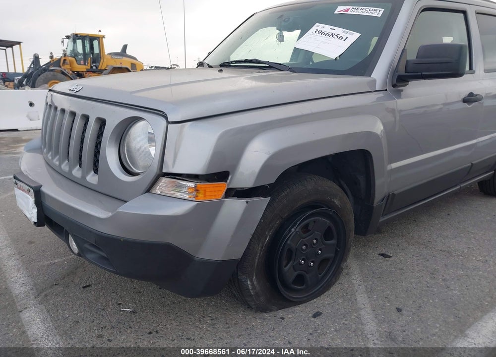 2016 JEEP PATRIOT VIN: 1C4NJPBA2GD711879
