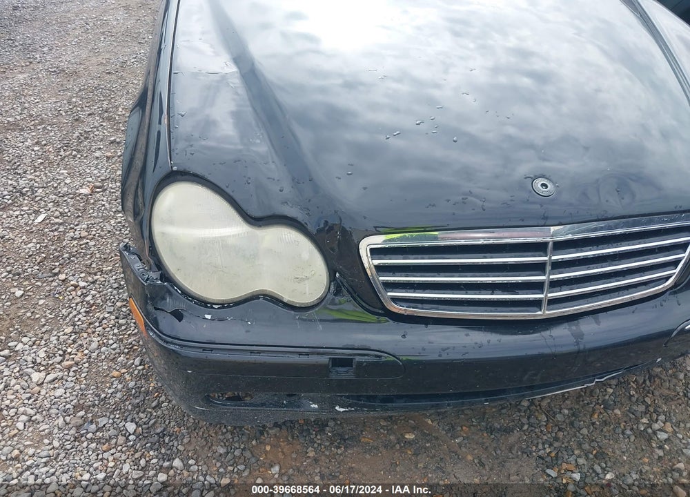 2003 MERCEDES-BENZ C 240 VIN: WDBRF61J63F300576