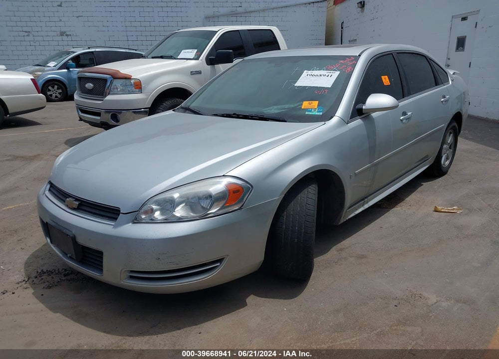 2009 CHEVROLET IMPALA LT VIN: 2G1WT57K591178213